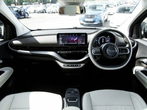 Fiat 500E Hatchback Black #3