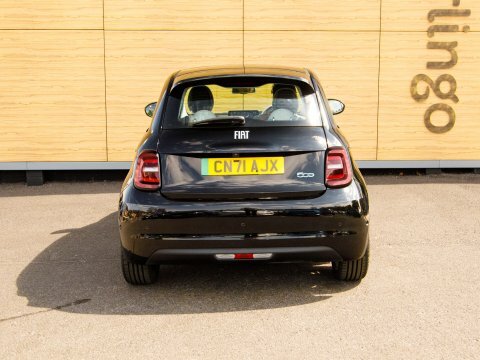Fiat 500E Hatchback Black #5