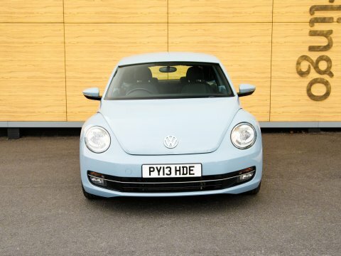Volkswagen Beetle Hatchback Blue #5