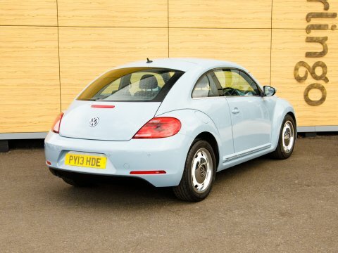 Volkswagen Beetle Hatchback Blue #2