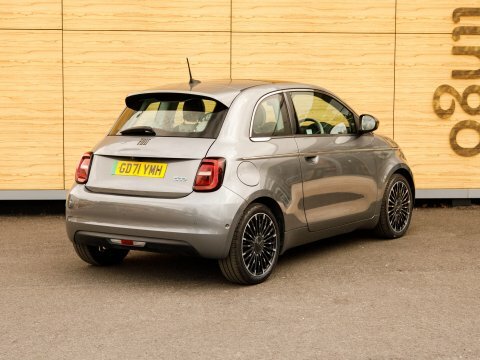 Fiat 500E Hatchback Grey #2
