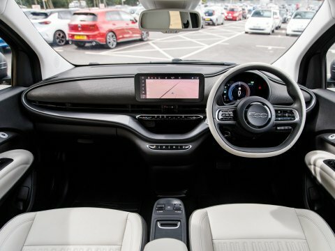 Fiat 500E Hatchback Grey #3