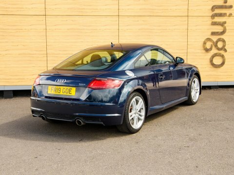 Audi TT Coupe Blue #2