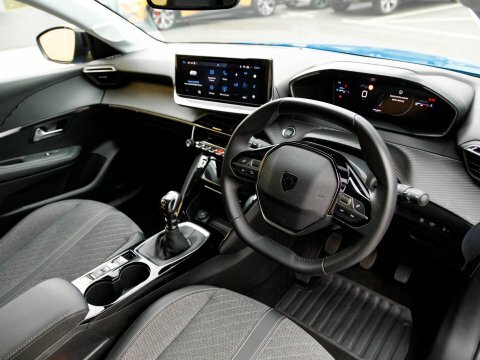 Peugeot 208 Hatchback Blue #4