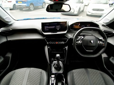 Peugeot 208 Hatchback Blue #3
