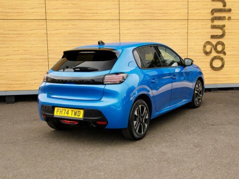 Peugeot 208 Hatchback Blue #2
