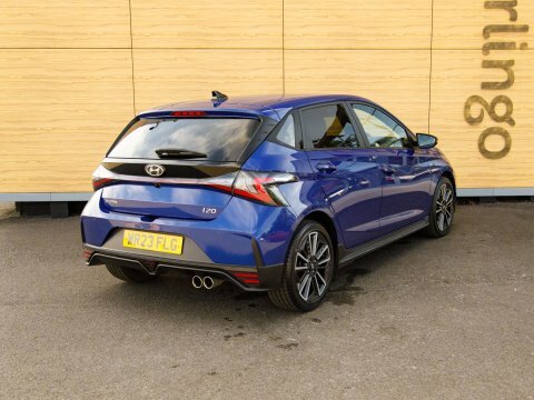 Hyundai I20 Hatchback Blue #2