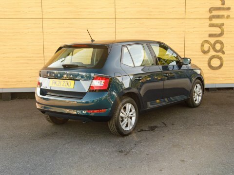 Skoda Fabia Hatchback Blue #2