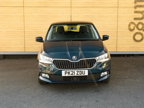 Skoda Fabia Hatchback Blue #5