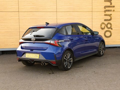 Hyundai I20 Hatchback Blue #2