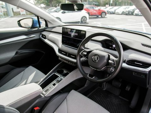 Skoda ENYAQ Suv Blue #4
