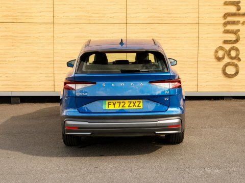 Skoda ENYAQ Suv Blue #6