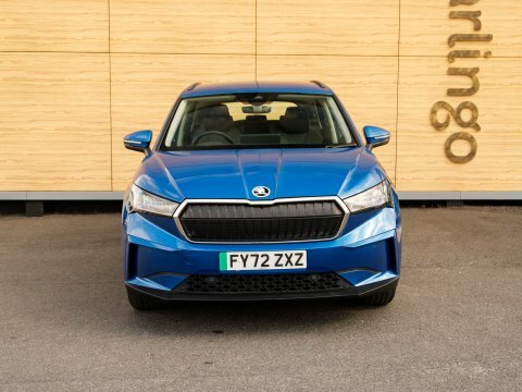 Skoda ENYAQ Suv Blue #5