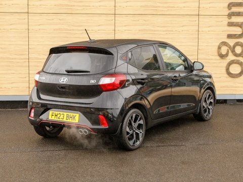 Hyundai I10 Hatchback Black #2