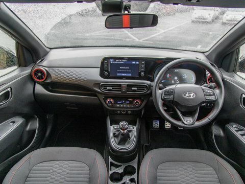 Hyundai I10 Hatchback Black #3