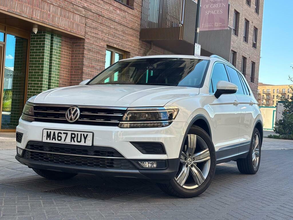 Volkswagen Tiguan 2.0 Tdi Sel Dsg Euro 6 S S MA67RUY White #5
