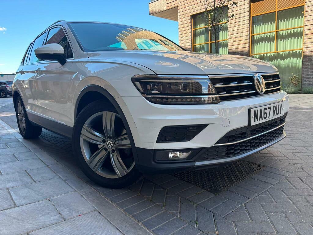 Volkswagen Tiguan 2.0 Tdi Sel Dsg Euro 6 S S MA67RUY White #6