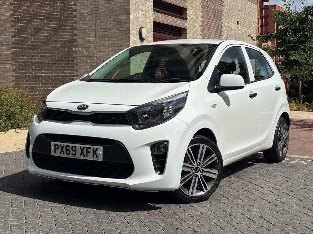 Kia Picanto 1.0 1 Euro 6 S S White #5