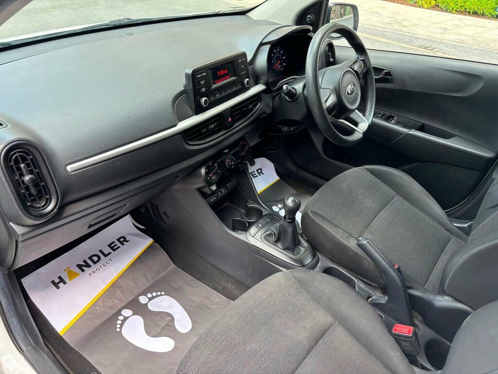 Kia Picanto 1.0 1 Euro 6 S S White #3