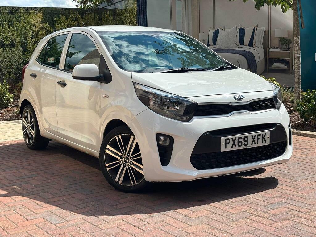 Kia Picanto 1.0 1 Euro 6 S S White #6