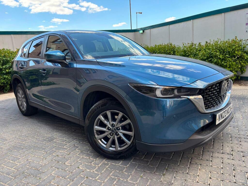 Mazda CX-5 2.2D 184 Exclusive-line Awd Estate Blue #8