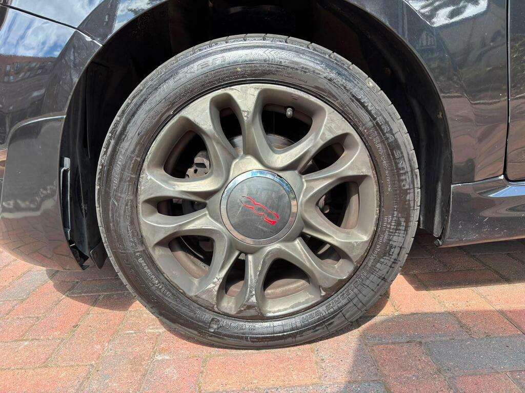 Fiat 500 0.9 Twinair Convertible Star 85 Bhp New Shape Grey #26