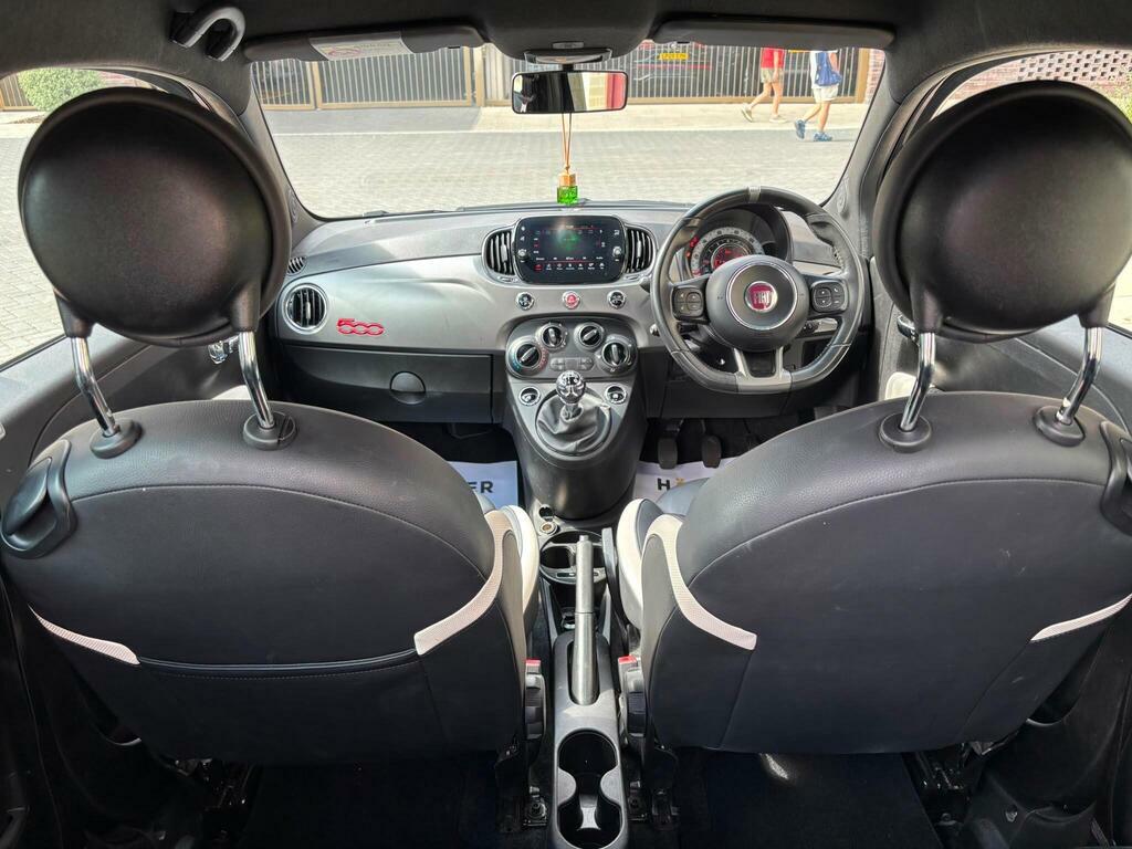 Fiat 500 0.9 Twinair Convertible Star 85 Bhp New Shape Grey #16