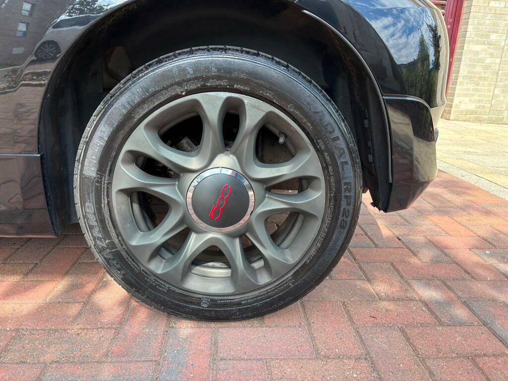 Fiat 500 0.9 Twinair Convertible Star 85 Bhp New Shape Grey #29