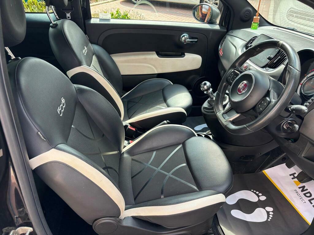 Fiat 500 0.9 Twinair Convertible Star 85 Bhp New Shape Grey #18