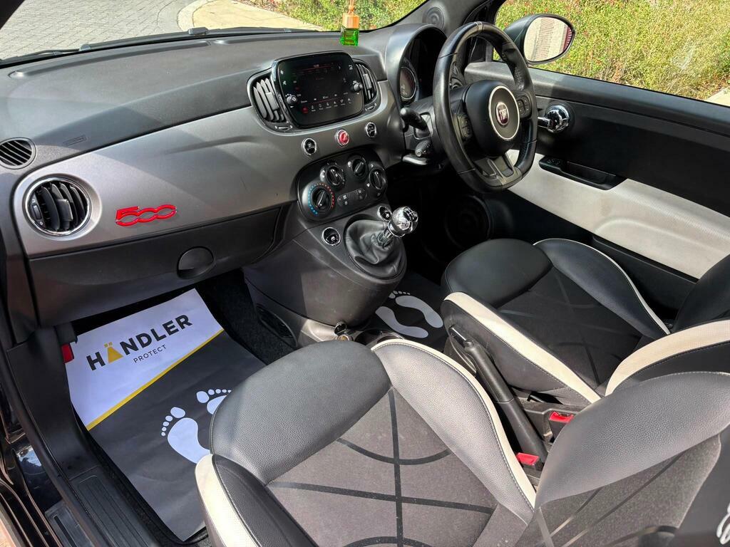Fiat 500 0.9 Twinair Convertible Star 85 Bhp New Shape Grey #14