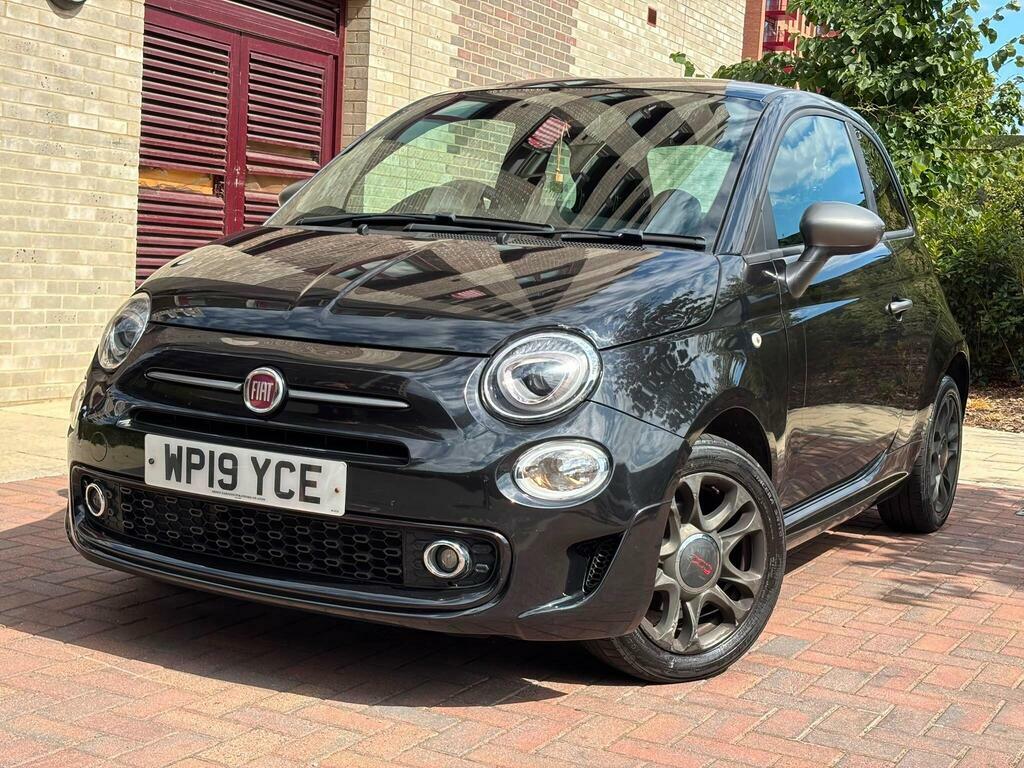 Fiat 500 0.9 Twinair Convertible Star 85 Bhp New Shape Grey #7