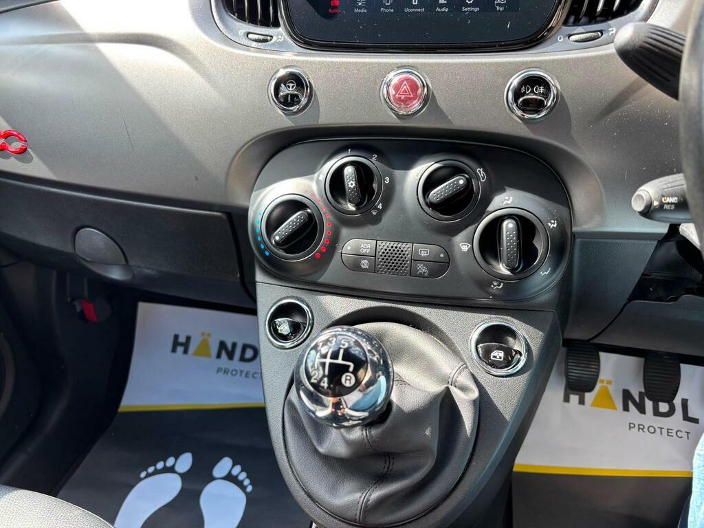 Fiat 500 0.9 Twinair Convertible Star 85 Bhp New Shape Grey #13