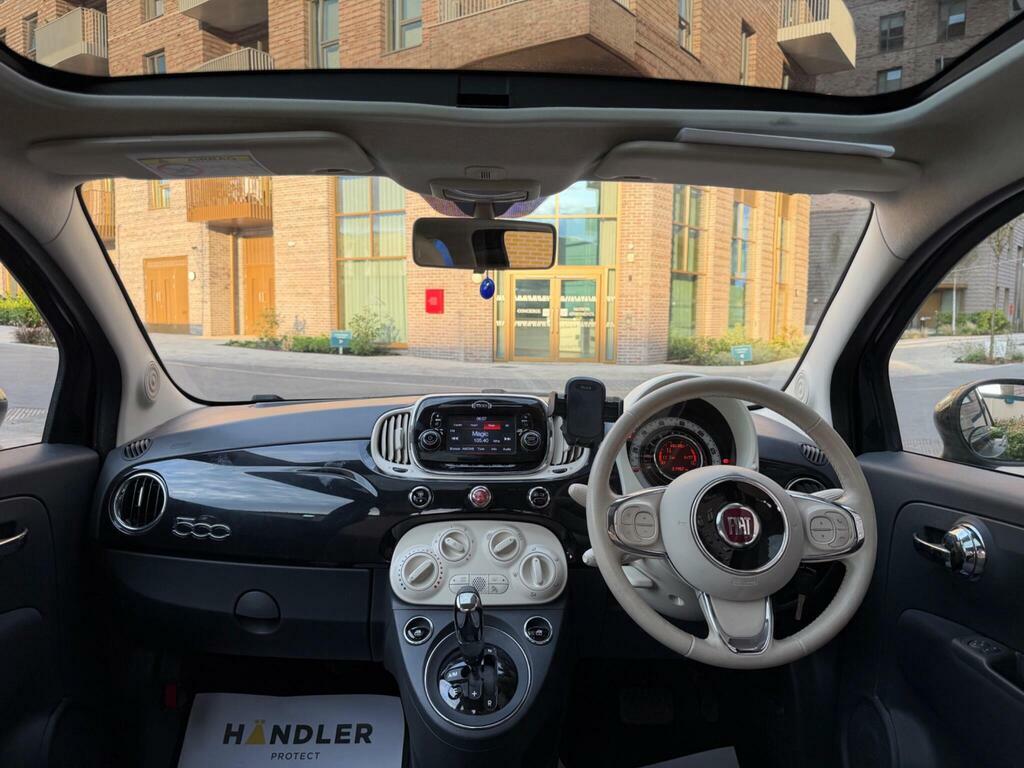 Fiat 500 1.2 Lounge Dualogic Euro 6 S S Black #3