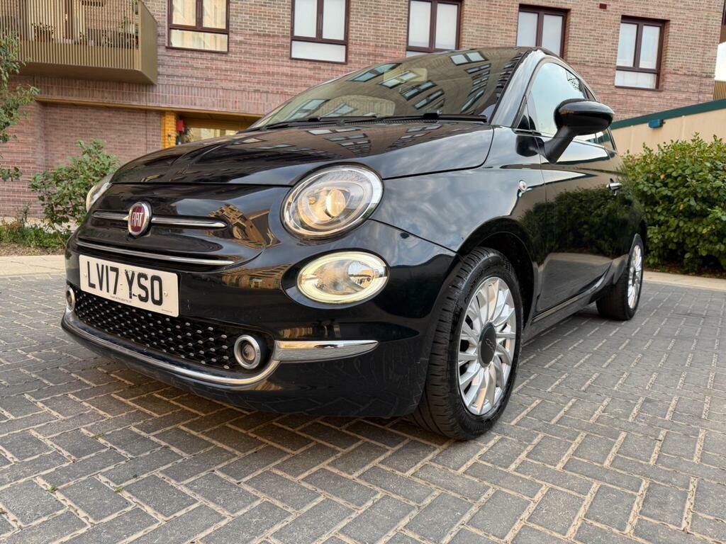 Fiat 500 1.2 Lounge Dualogic Euro 6 S S Black #6