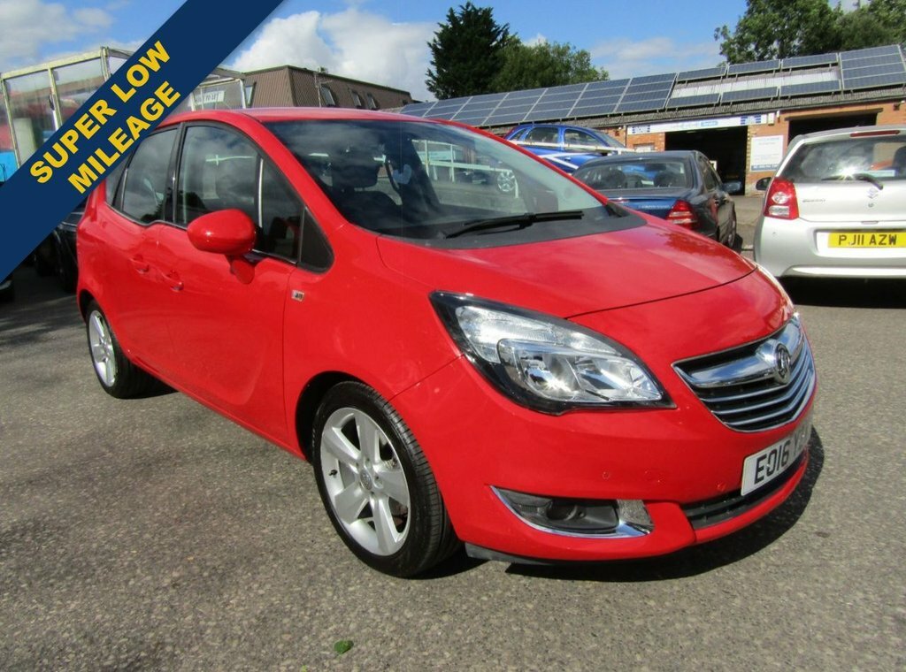 Vauxhall Meriva 1.4L Tech Line Red