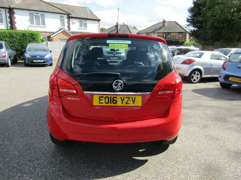 Vauxhall Meriva 1.4L Tech Line Red #5