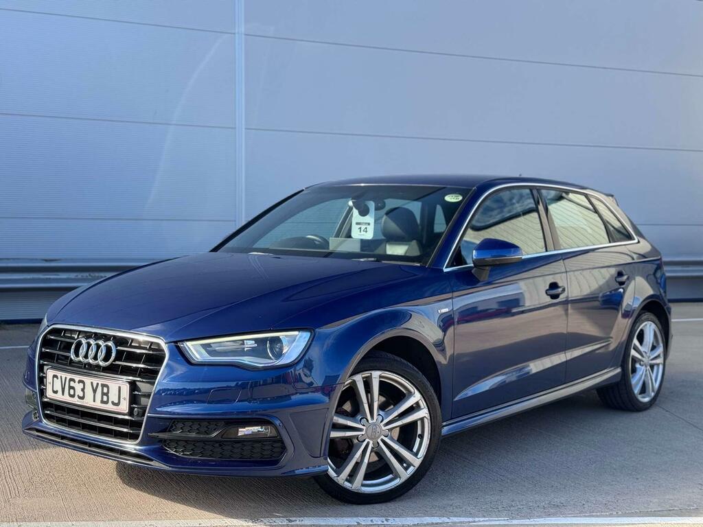 Audi A3 1.4 Tfsi S Line Sportback S Tronic Euro 5 Ss Blue #3