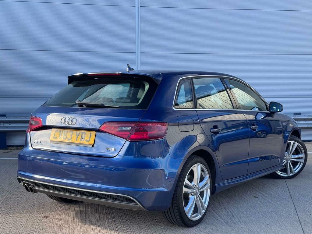 Audi A3 1.4 Tfsi S Line Sportback S Tronic Euro 5 Ss Blue #6