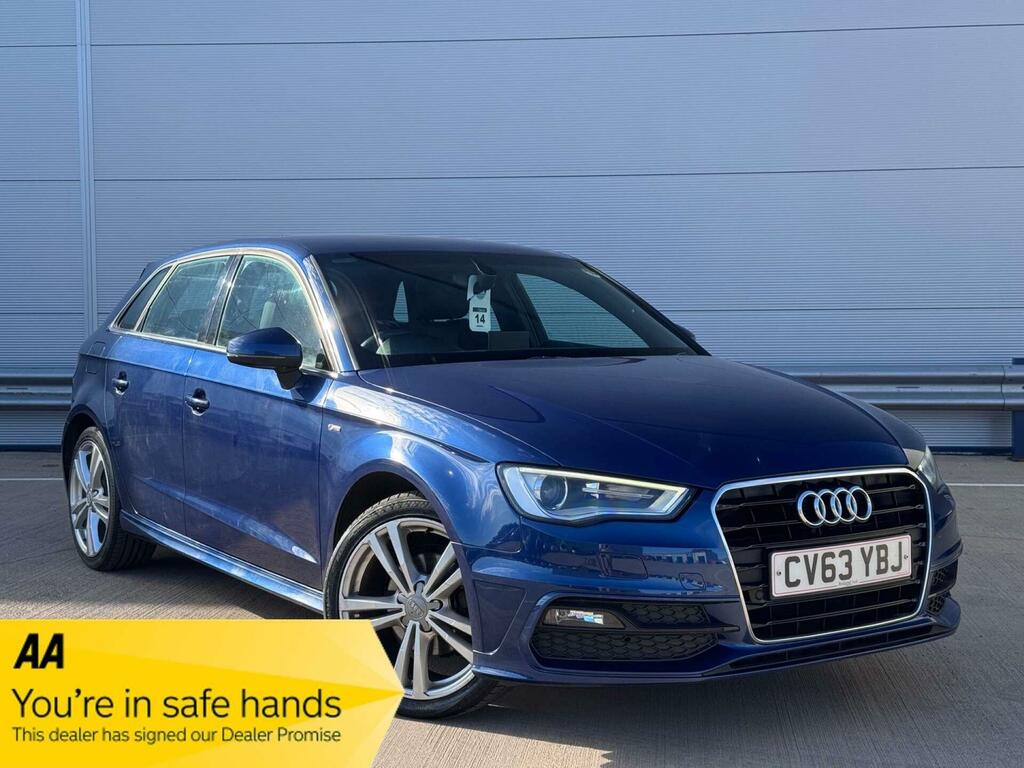 Audi A3 1.4 Tfsi S Line Sportback S Tronic Euro 5 Ss Blue
