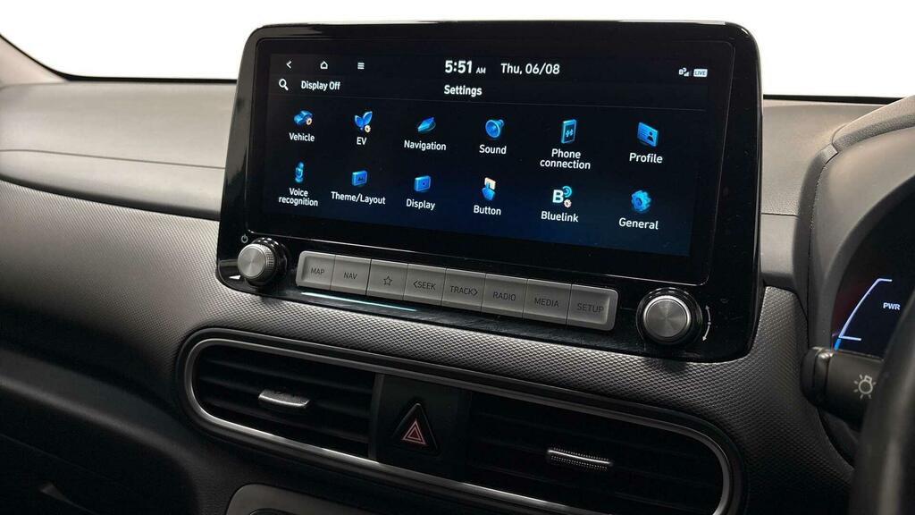 Hyundai Kona 64Kwh Premium Se 7Kw Charger BN70TXP Blue #6