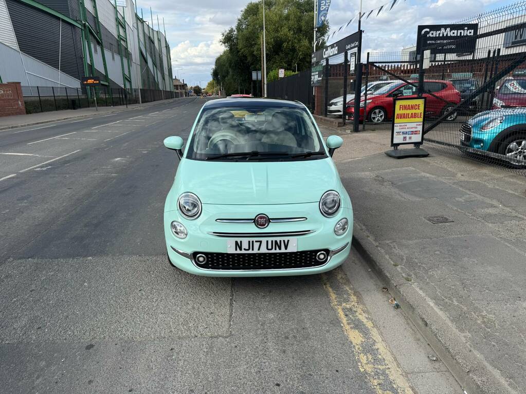 Fiat 500 Hatchback Twinair S Sport F.s.h Low Miles Blue #1