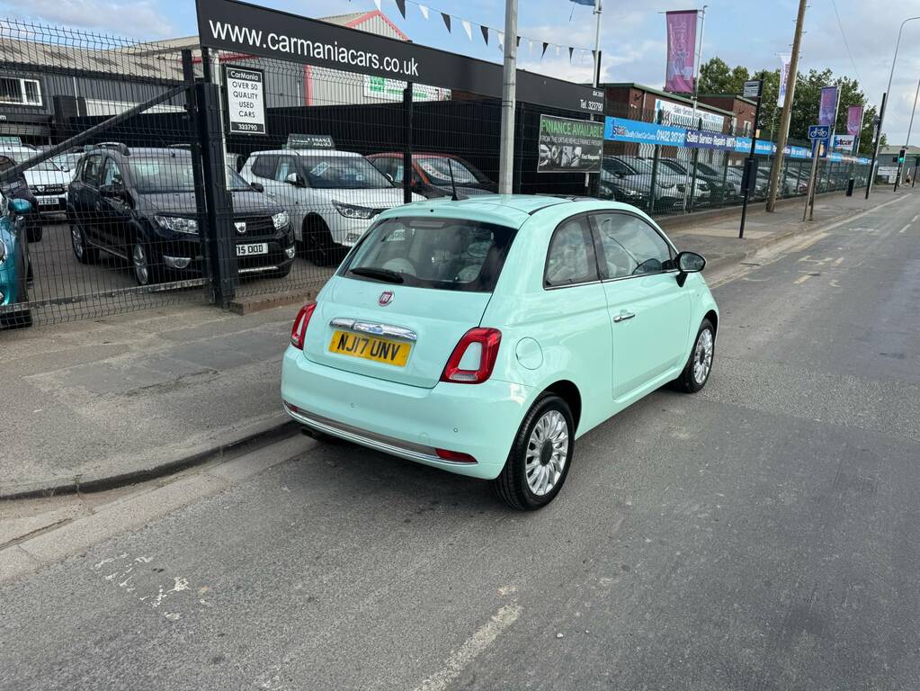 Fiat 500 Hatchback Twinair S Sport F.s.h Low Miles Blue #2