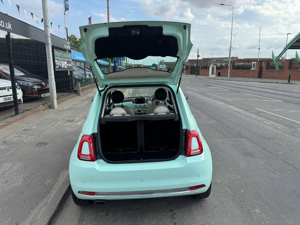 Fiat 500 Hatchback Twinair S Sport F.s.h Low Miles Blue #4