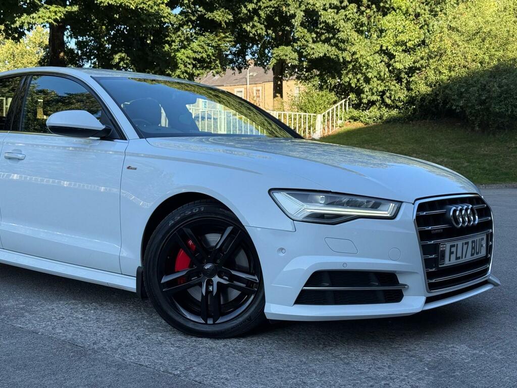 Audi A6 Saloon 3.0 Tdi V6 S Line S Tronic Quattro Euro 6 S S White #5