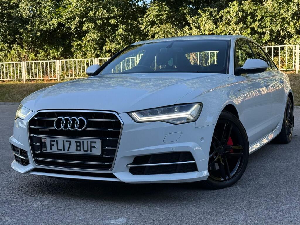 Audi A6 Saloon 3.0 Tdi V6 S Line S Tronic Quattro Euro 6 S S White #3