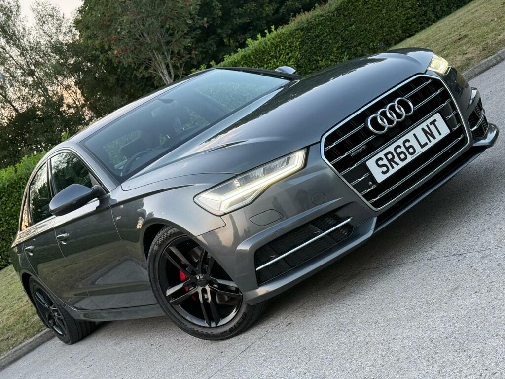 Audi A6 Saloon 2.0 Tdi Ultra Black Edition S Tronic Euro 6 Ss Blue #9