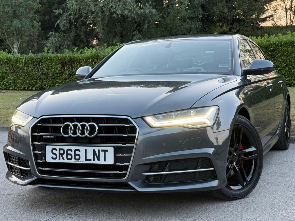 Audi A6 Saloon 2.0 Tdi S Line S Tronic Quattro Euro 6 S S Grey #3