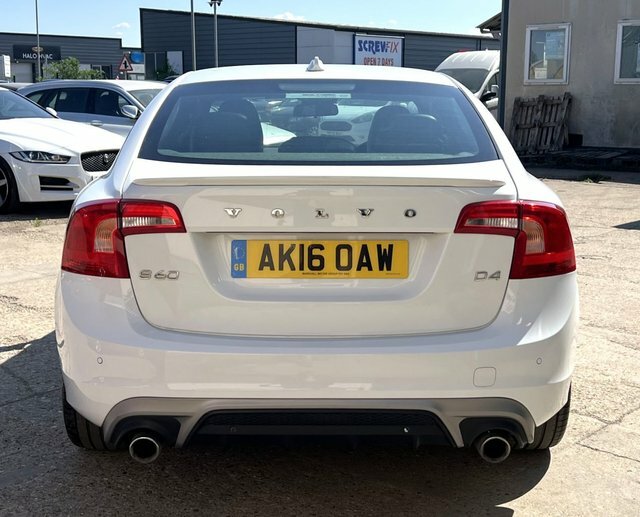 Volvo S60 2.0 D4 R-design Nav Saloon Euro White #6