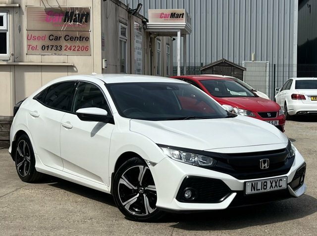 Honda Civic 1.0 Vtec Turbo Sr Hatchback Cvt Euro 6 White