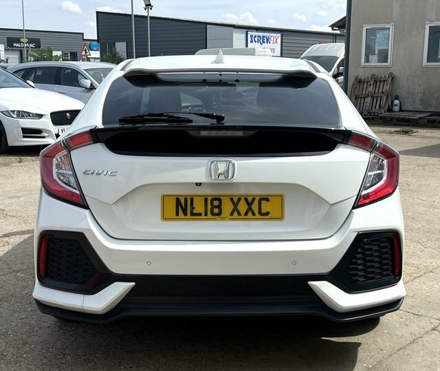 Honda Civic 1.0 Vtec Turbo Sr Hatchback Cvt Euro 6 White #6